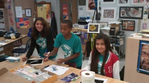 New River Middile School students helping to protect billfish using science and art. STEM + Art spells STEAM.